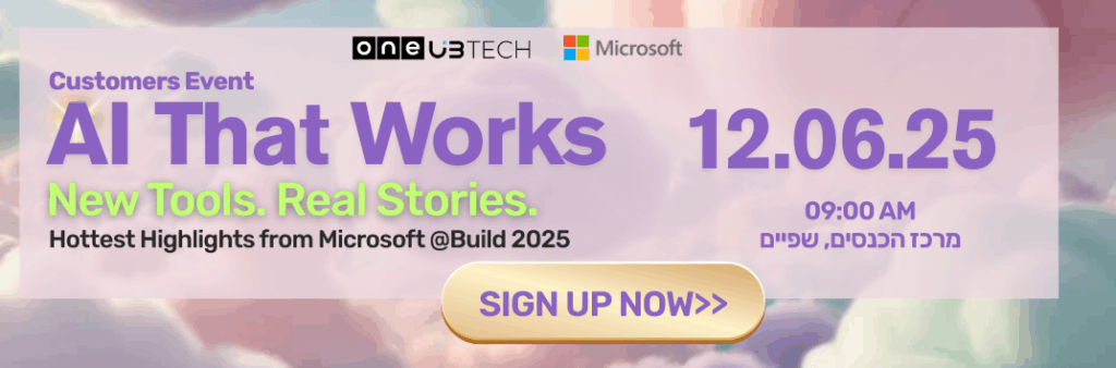Customers Event: AI That works 12.06.25